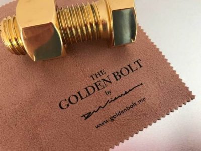 David Wiener Launches Golden Bolt: The Ultimate Finger Candy For Your Desk